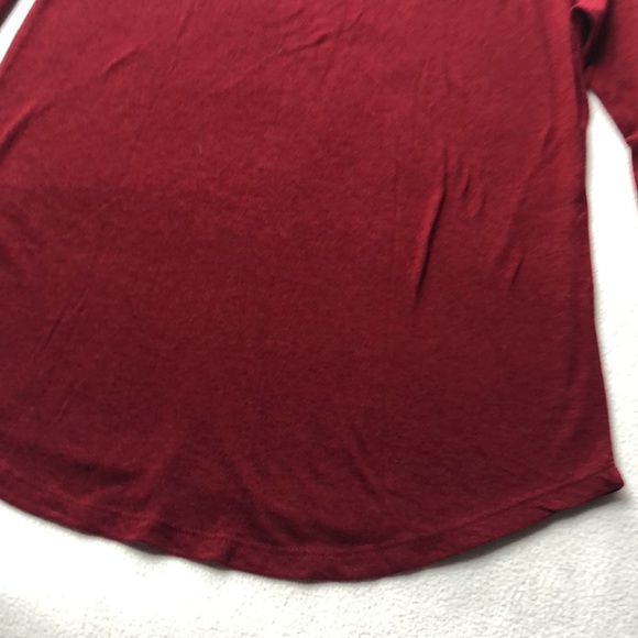 Lucky Brand Gold Foil Graphic Tee 3/4 Sleeve M - Picture 7 of 7